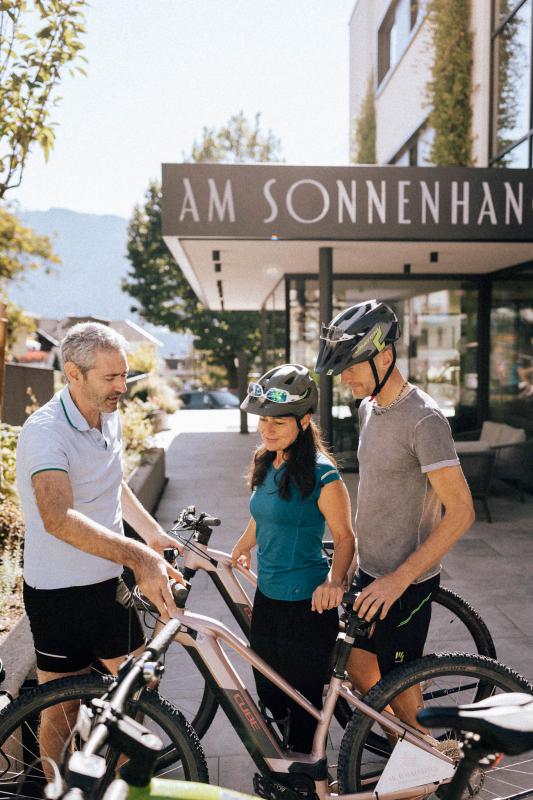 Mountain-biking South Tyrol