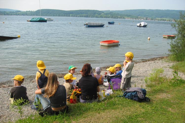 Ausflug an den See – Kinderheim in Singen