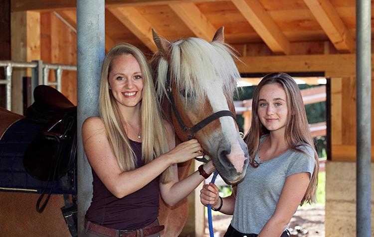 Köfele horse farm in Avelengo