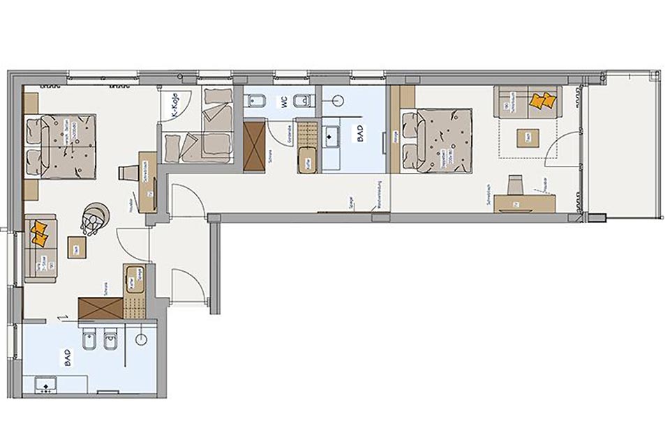 Junior Suite „VIEW“ & Standard Suite „CUDDLY NEST“