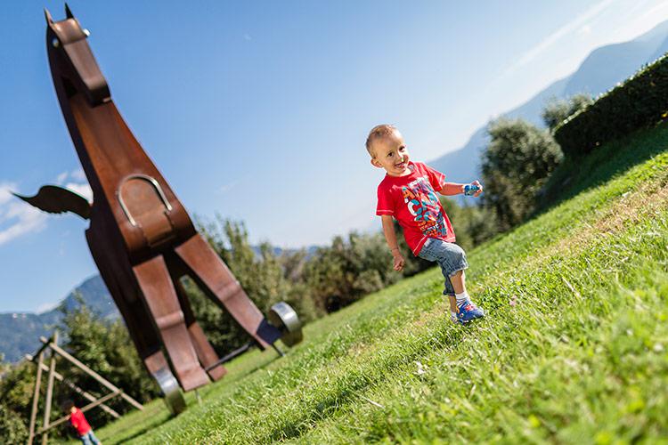 Il parco-giochi di Tirolo