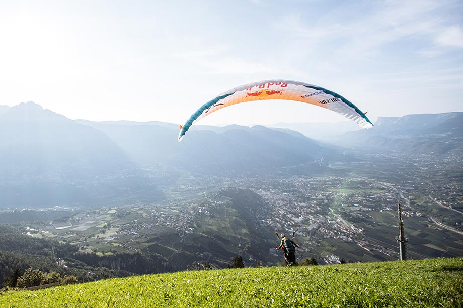 Parapendio a Hochmuth