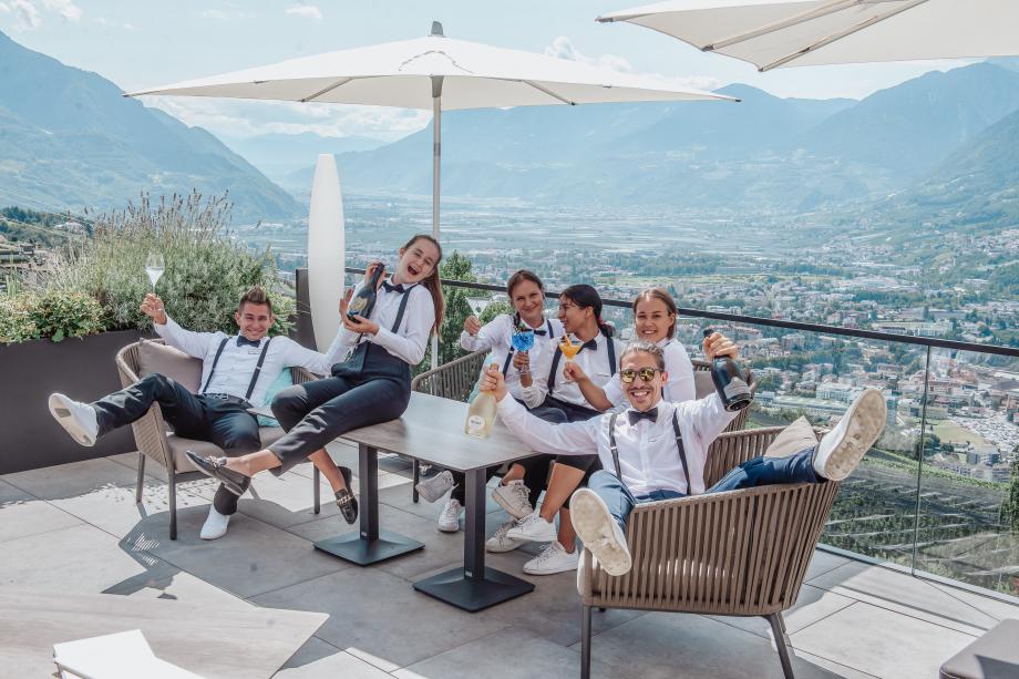 Das Serviceteam im 4*S Panoramahotel Am Sonnenhang